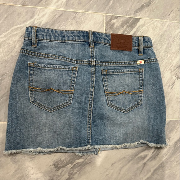 Lucky Brand blue jean mini Skirt size 14 - Picture 4 of 7